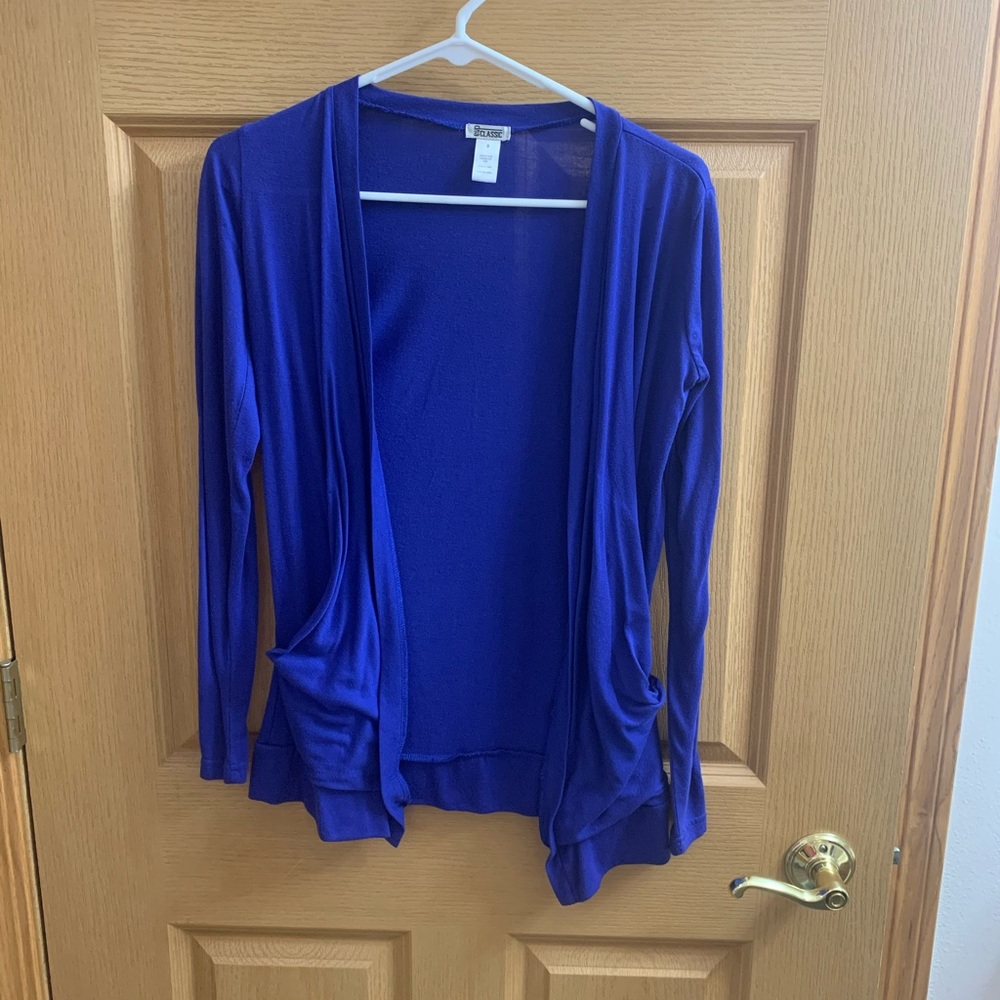 Blue Cardigan